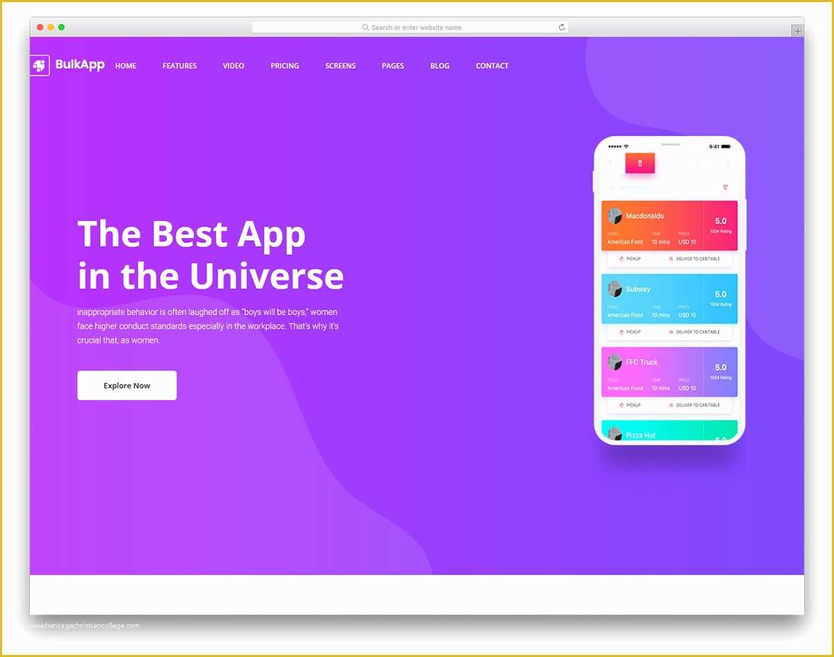 Free Landing Page Templates Bootstrap Of 33 Best Free Bootstrap Landing Page Templates with Modern