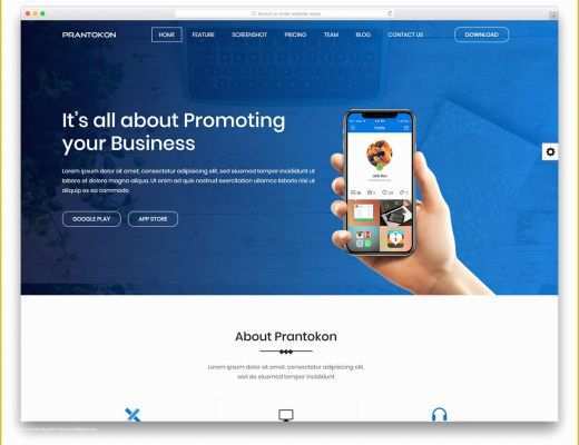 Free Landing Page Templates Bootstrap Of 33 Best Free Bootstrap Landing Page Templates with Modern