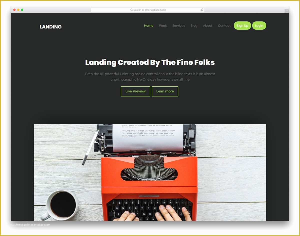 Free Landing Page Templates Bootstrap Of top 31 Free Landing Pages Templates Built with Bootstrap