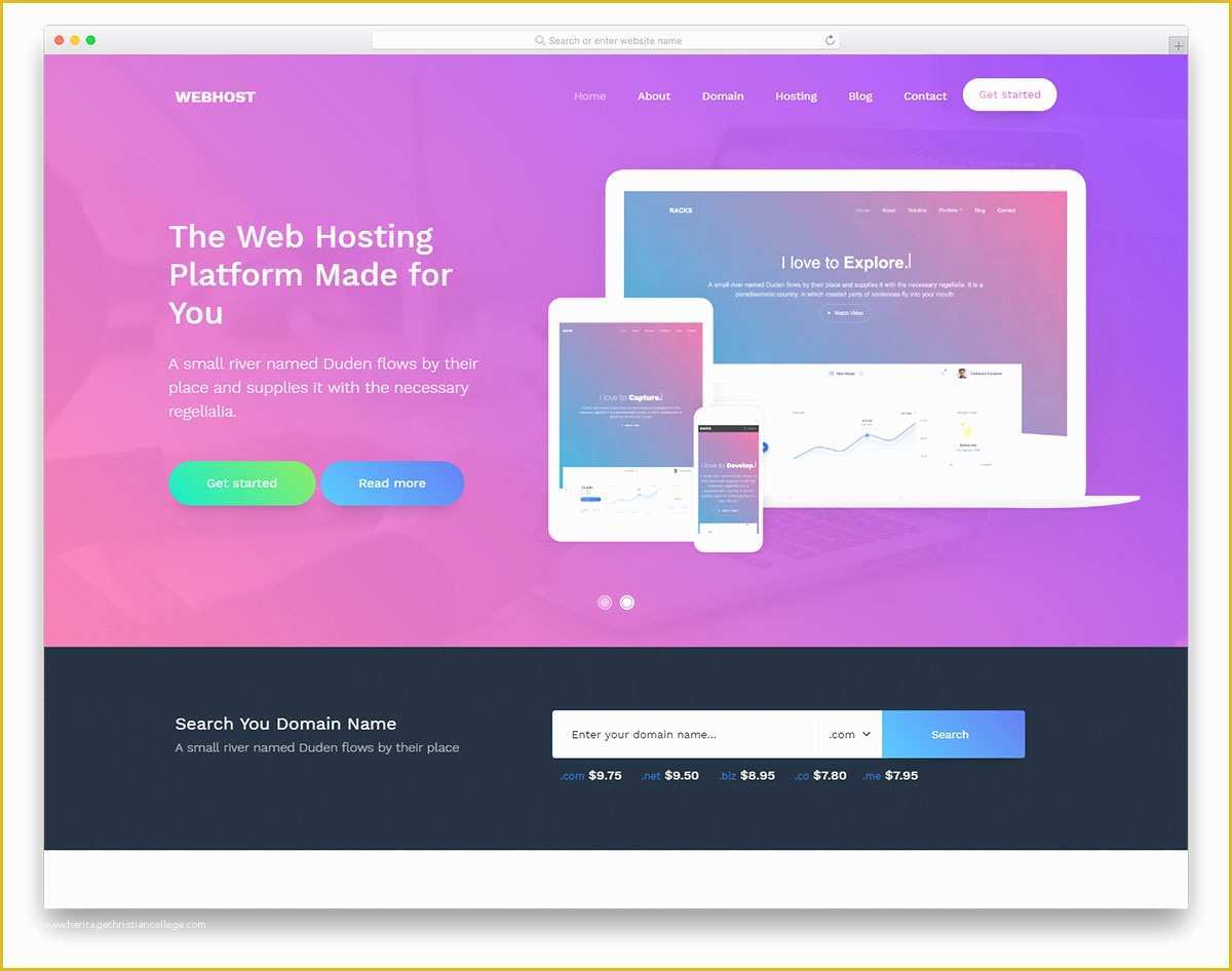 Free Landing Page Templates Of 33 Best Free Bootstrap Landing Page Templates with Modern