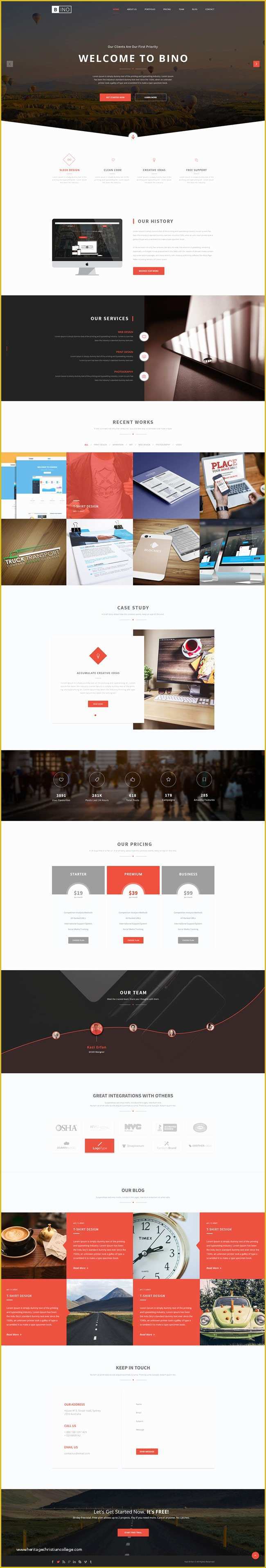 Free Landing Page Templates Of 40 Best Free Landing Page Psd Templates Designmaz