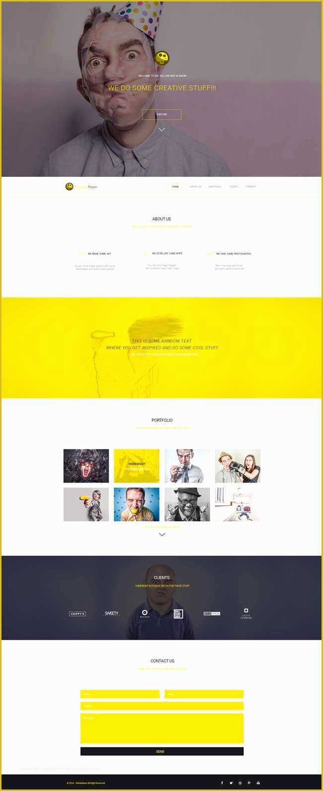 Free Landing Page Templates Of 40 Best Free Landing Page Psd Templates Designmaz