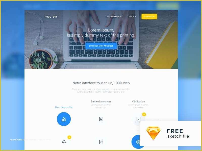 Free Landing Page Templates Of Free Landing Page Template Sketch