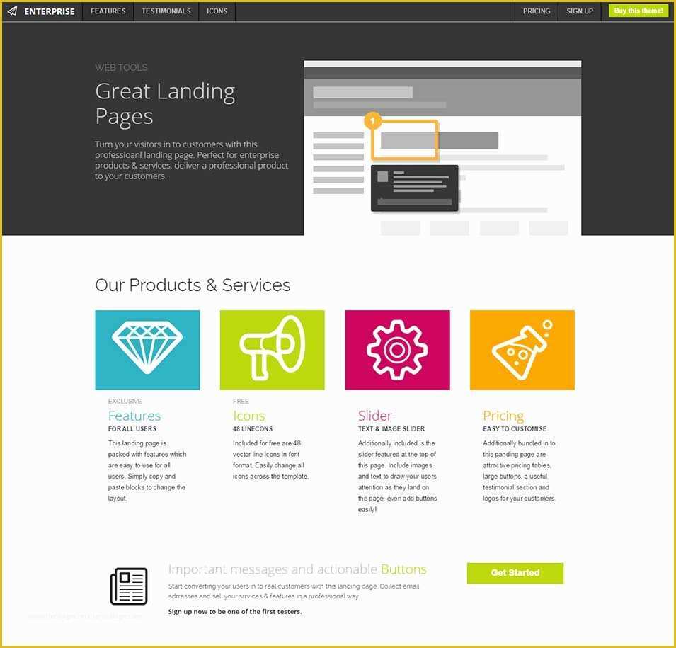 Free Landing Page Templates Of Free Landing Page Templates