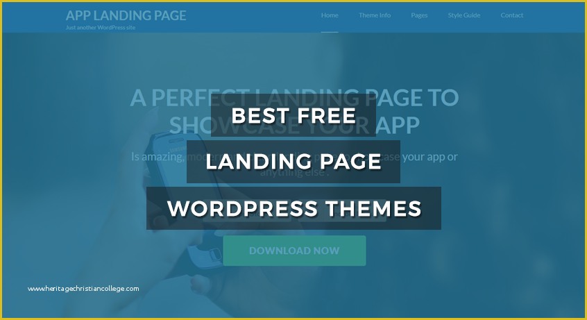 Free Landing Page Templates Wordpress Of 35 Best Free Landing Page Wordpress themes Of 2017