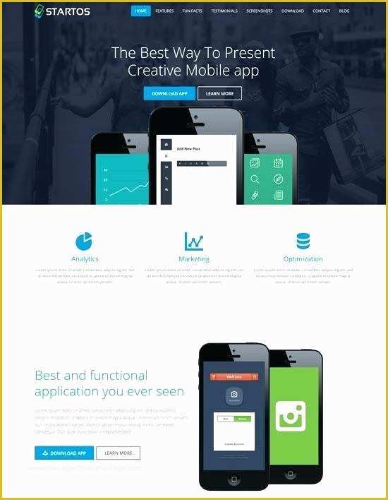 Free Landing Page Templates Wordpress Of Best Free Landing Page themes and Templates 18 Landing