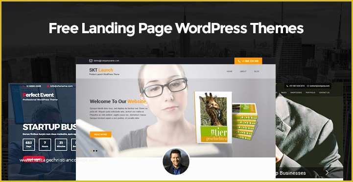 Free Landing Page Templates Wordpress Of Best Free Landing Page Wordpress themes