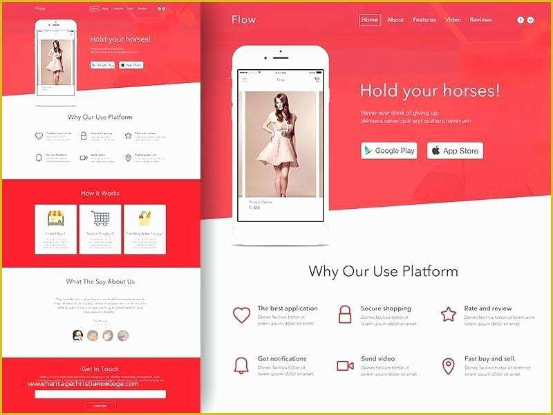 Free Landing Page Templates Wordpress Of Creative Mobile App Landing Page Template HTML Free Big