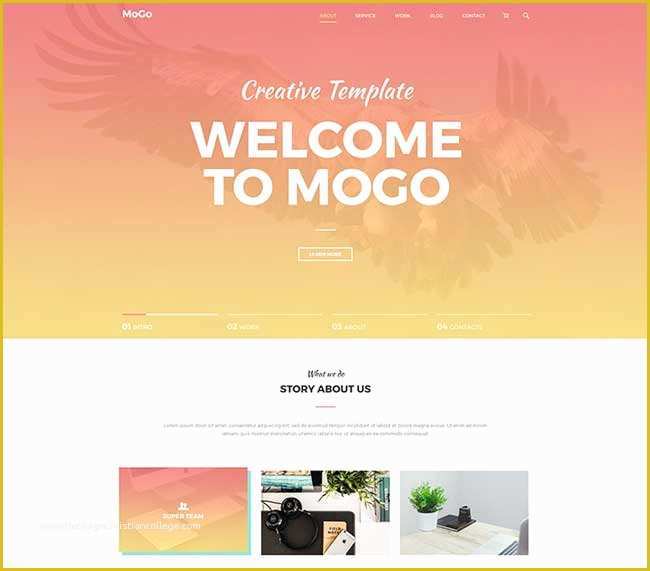 Free Landing Page Templates Wordpress Of Mogo Free Landing Page Psd Template