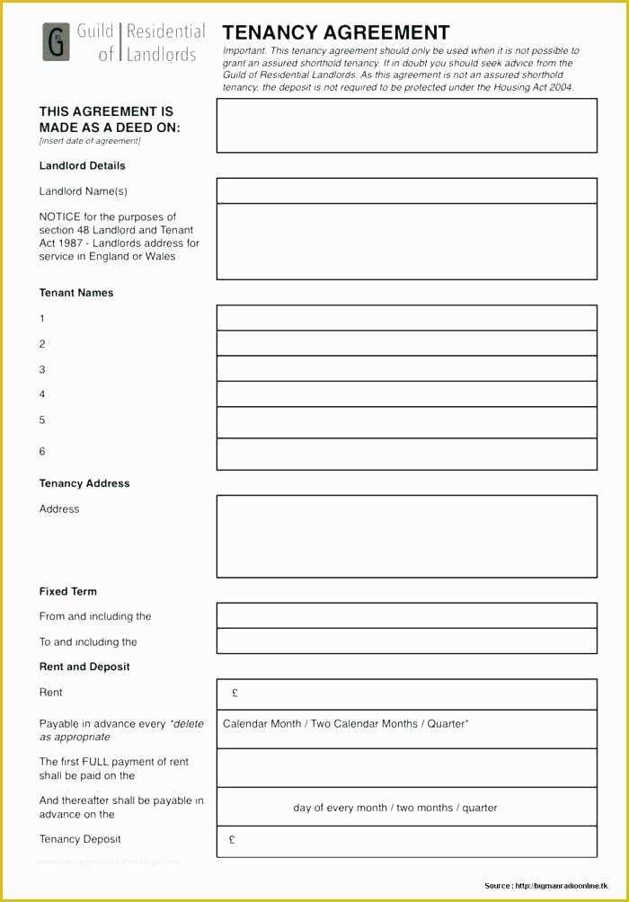 Free Landlord Lease Agreement Template Of Landlord Agreement Template Simple Tenancy Agreement