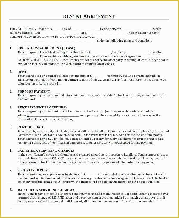 Free Landlord Lease Agreement Template Of Tenancy Agreement Template Letter From Landlord Sample