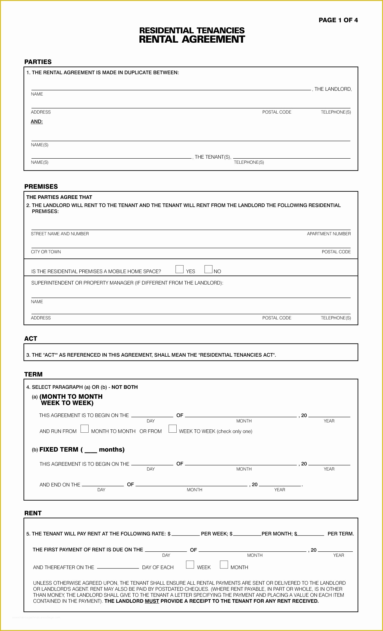 Free Landlord Templates Of Free Property Free Rental Application forms California Pdf