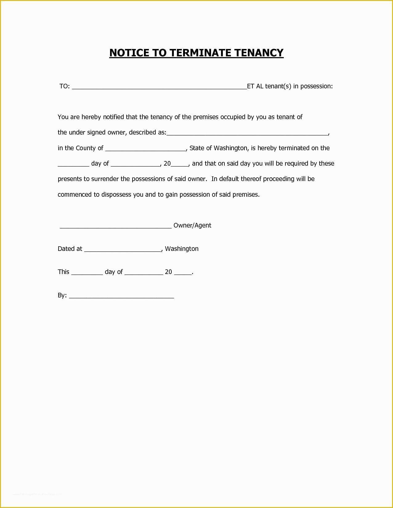 Free Landlord Templates Of Landlord Notice Letter to Tenant Template Examples