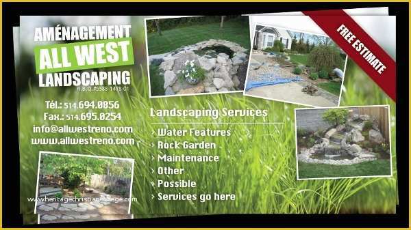 Free Landscaping Flyer Templates Of 16 Landscaping Flyers Psd Ai Eps