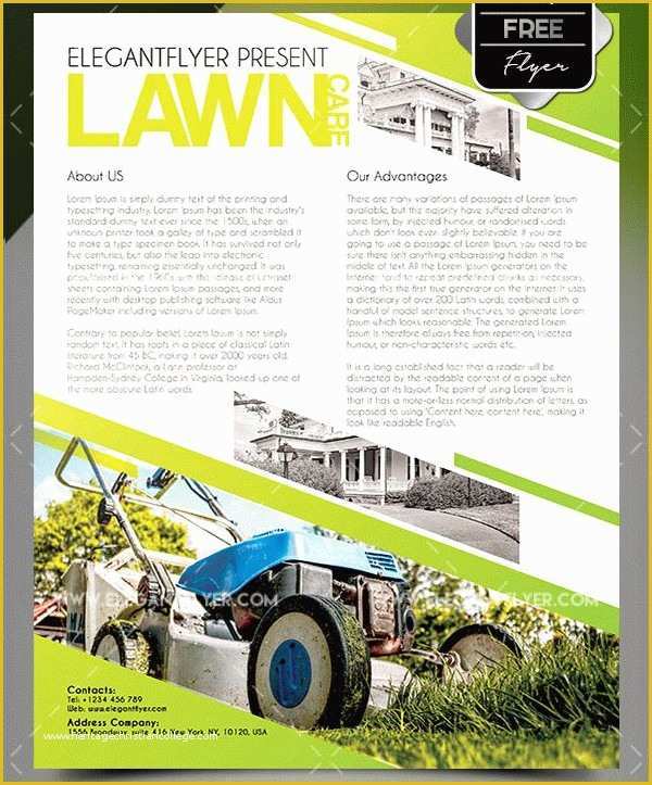 Free Landscaping Flyer Templates Of 27 Landscaping Flyer Templates Free & Premium Download