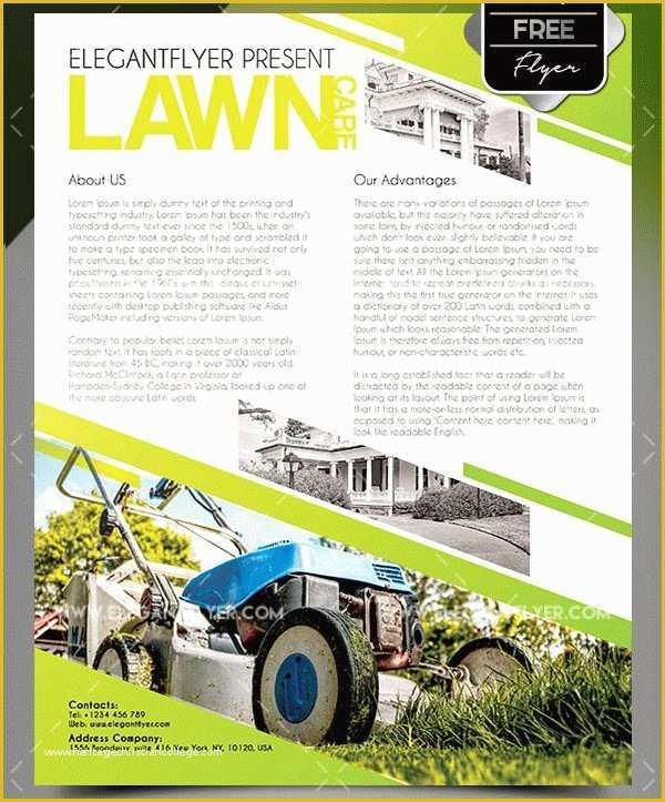 Free Landscaping Flyer Templates Of 27 Landscaping Flyer Templates Free &amp; Premium Download