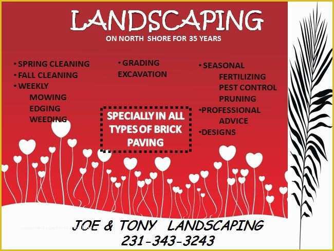 Free Landscaping Flyer Templates Of Free Landscaping Flyer Templates to Power Lawn Care