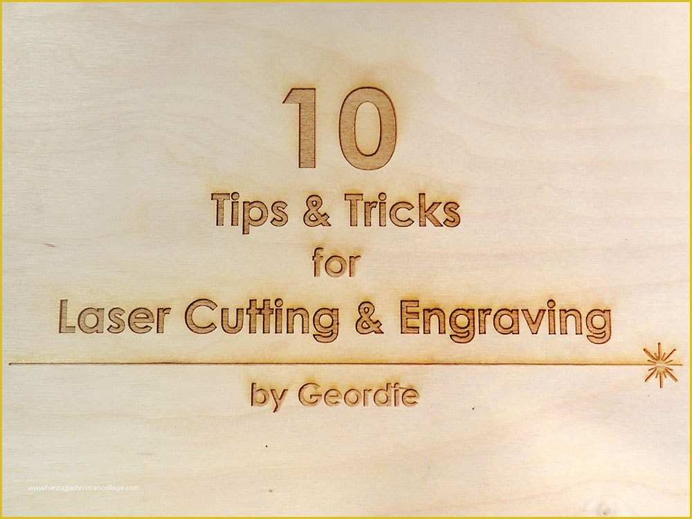Free Laser Engraving Templates Of 10 Tips and Tricks for Laser Engraving and Cutting 7