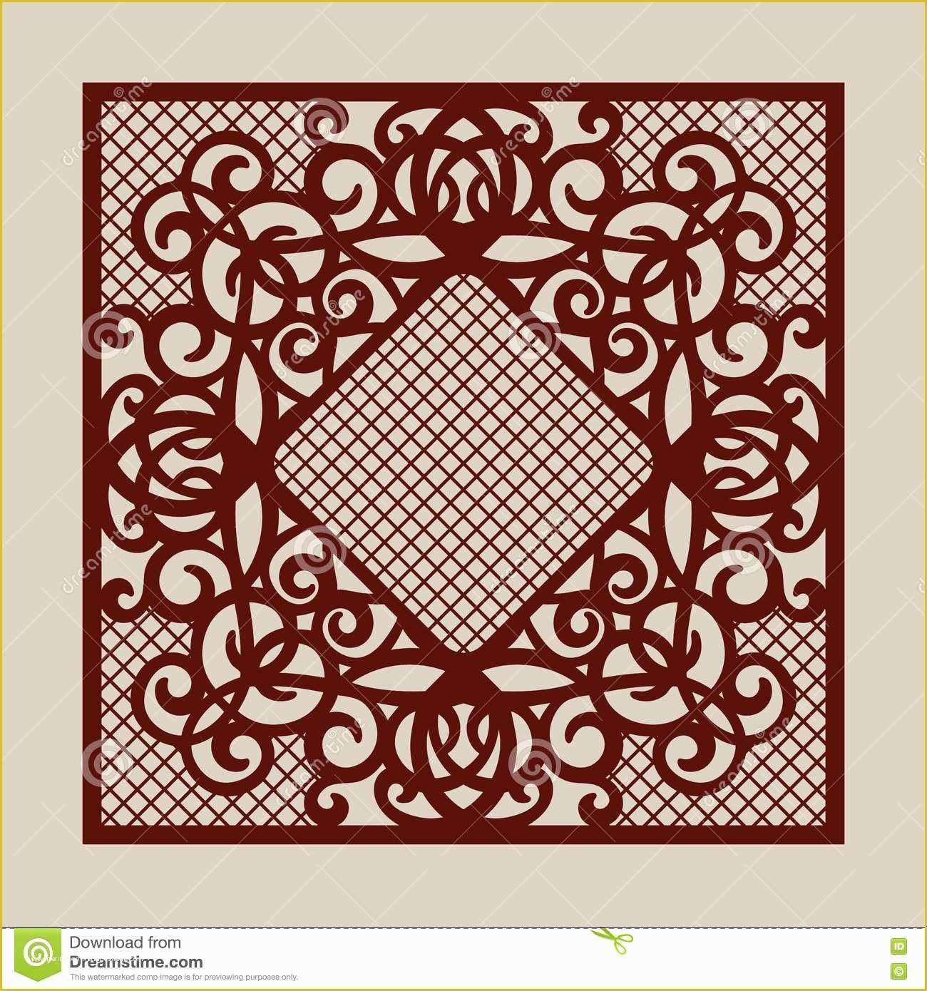 Free Laser Engraving Templates Of the Template Pattern for Laser Cutting Decorative Panel