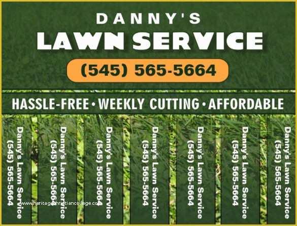 Free Lawn Care Templates Of 29 Lawn Care Flyers Psd Ai Vector Eps