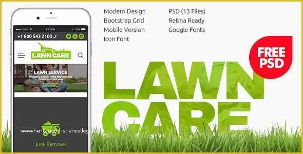 Free Lawn Care Templates Of Download Free Lawn Care Services Psd Template