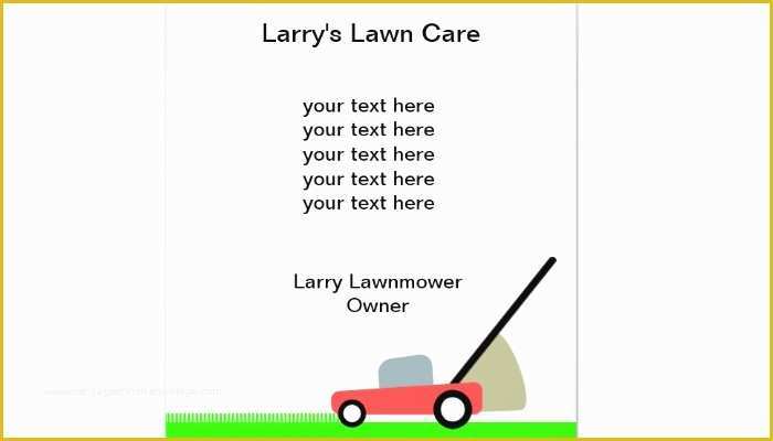 Free Lawn Mowing Service Flyer Template Of June 2014 Af Templates