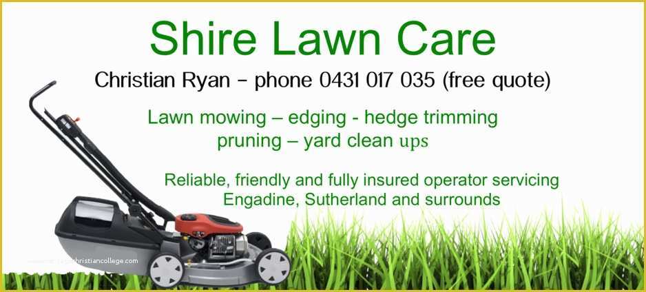 Free Lawn Mowing Service Flyer Template Of Lawn Care Flyer