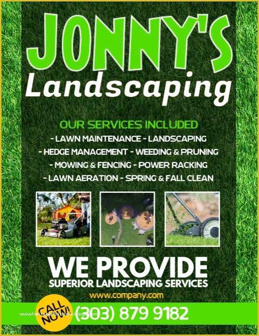 Free Lawn Mowing Service Flyer Template Of Lawn Service Flyer Template