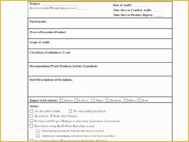 Free Layered Process Audit Template Of Process Audit Template Process Download Checklist