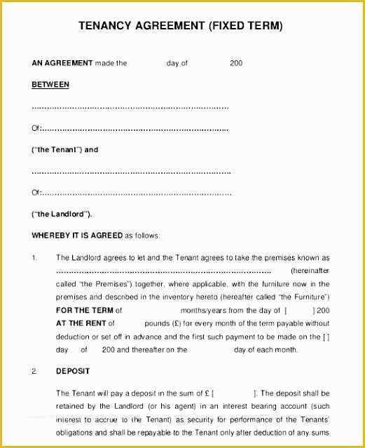 Free Lease Agreement form Template Of Short Hold Tenancy Agreement Template Word