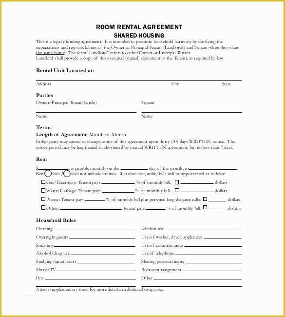 Free Lease Agreement Template Word Of Rental Agreement Template – 20 Free Word Excel Pdf