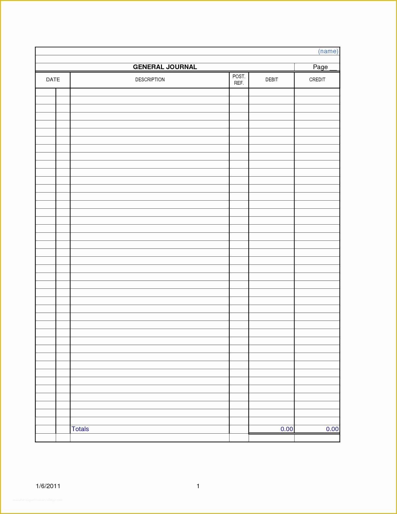 Free Ledger Template Of 7 Best Of Printable Blank Ledger Sheet Free