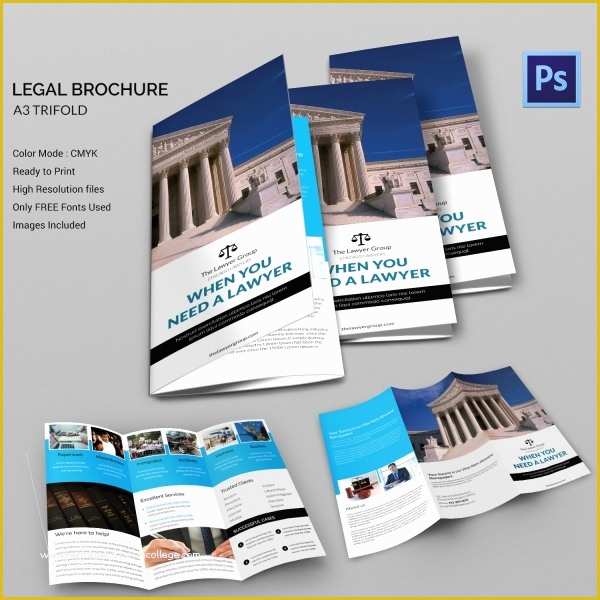 Free Legal Brochure Templates Of 15 Legal Brochure Templates – Free Psd Eps Ai Indesign