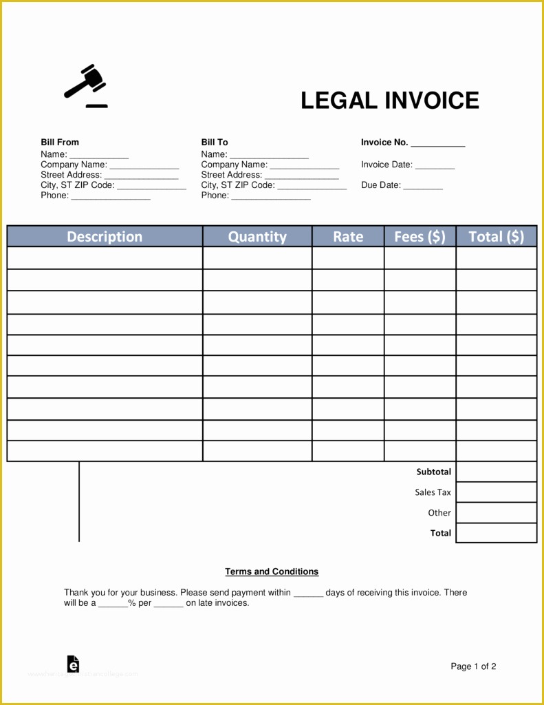 Free Legal Invoice Template Of Lawyer Invoice Template Learn the Truth About Lawyer