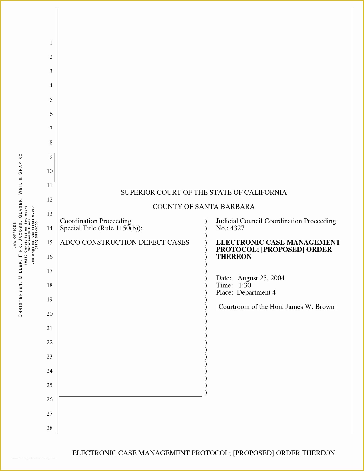 Free Legal Pleading Paper Template for Word Of Special Interrogatories