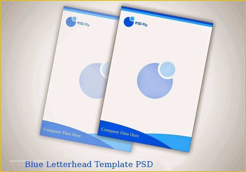 Free Letter Design Templates Of 15 Free Vector Psd Pany Letter Head Design Template