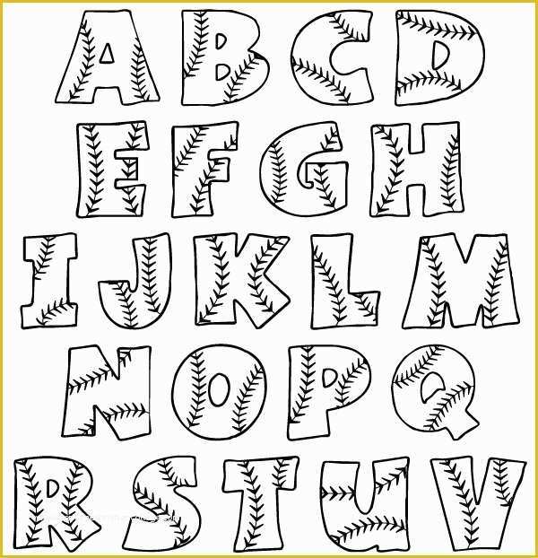 Free Letter Design Templates Of 27 Enticing Bubble Letters