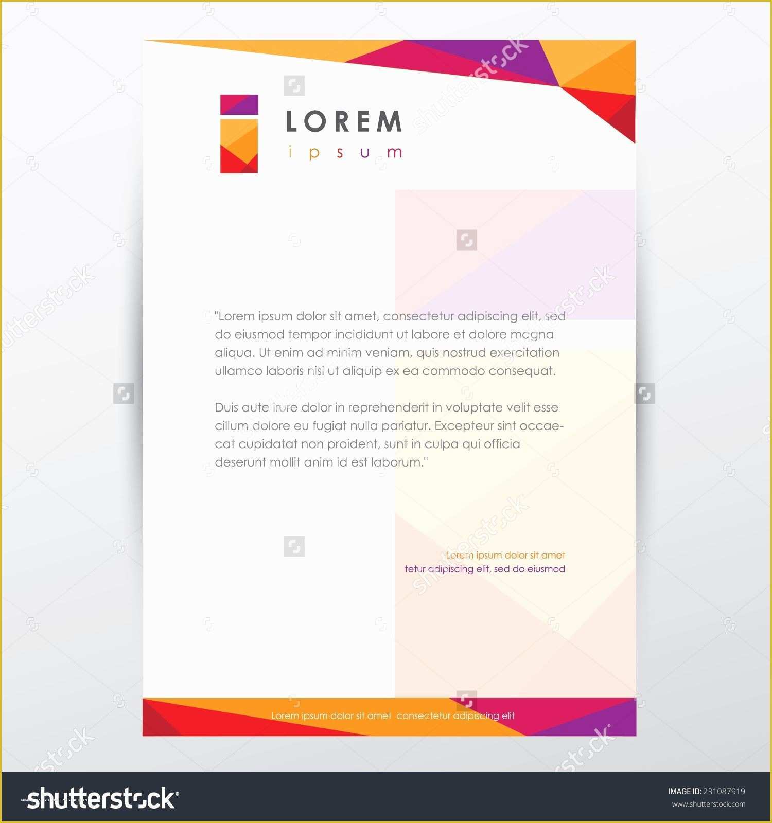 Free Letter Design Templates Of Business Letterhead Design Templates Free Download