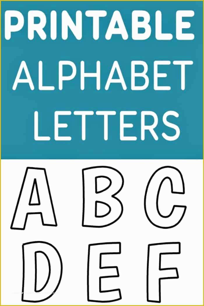 Free Letter Design Templates Of Free Printable Alphabet Templates and Other Printable Letters