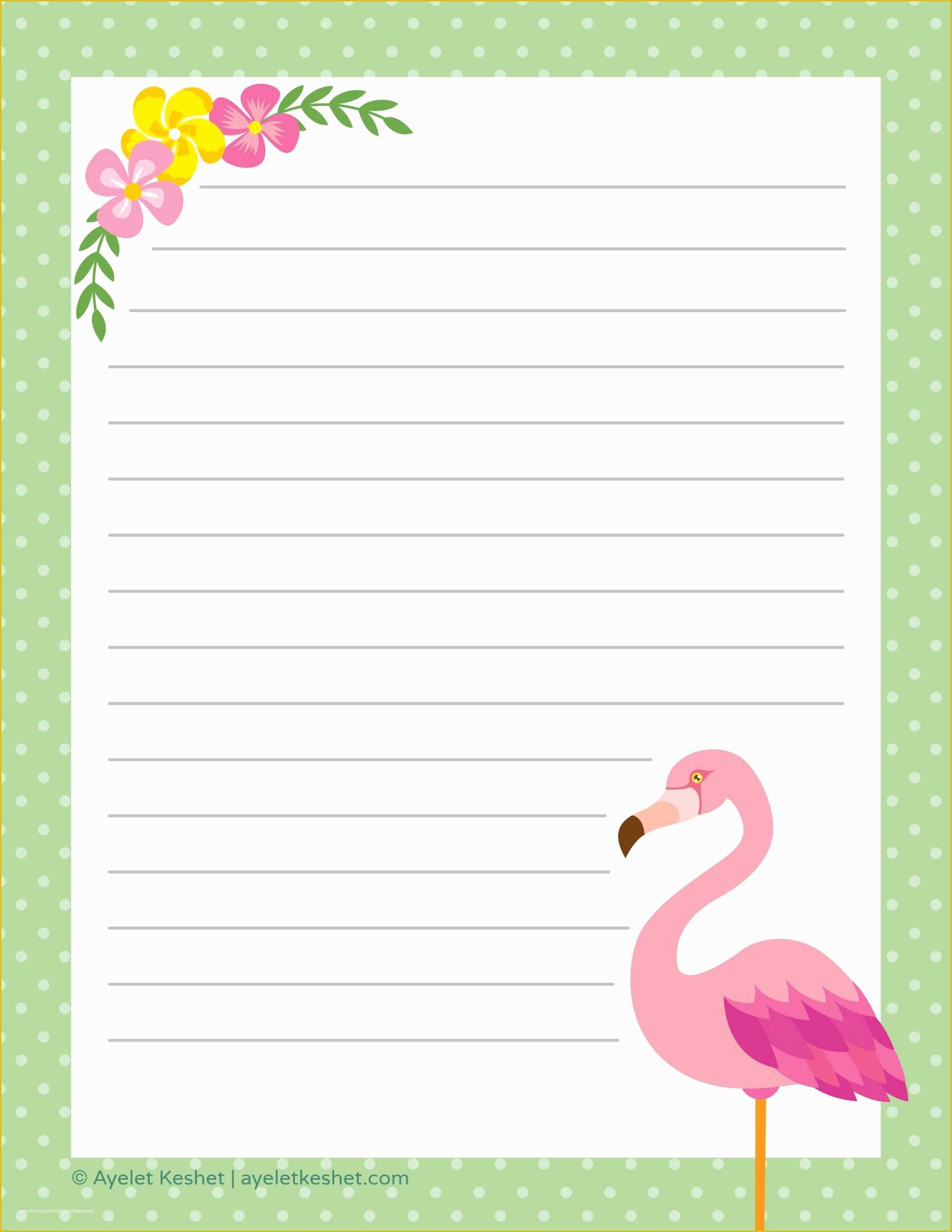 Free Letter Design Templates Of Free Printable Letter Paper Printables to Go