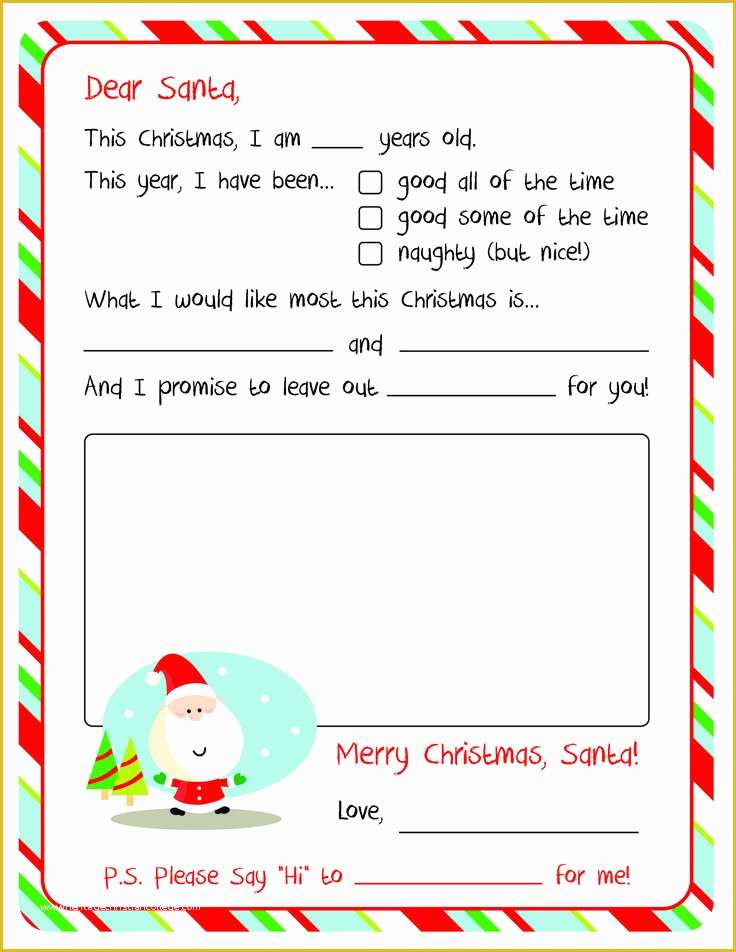 Free Letter Design Templates Of Secret Santa Letter Template Free Beautiful Template