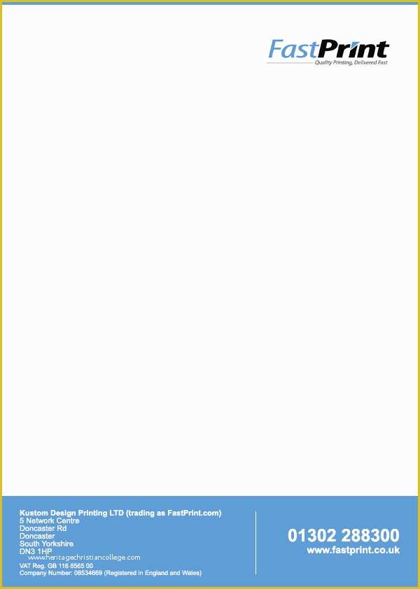 Free Letter Headed Paper Templates Download Of Letter Headed Paper