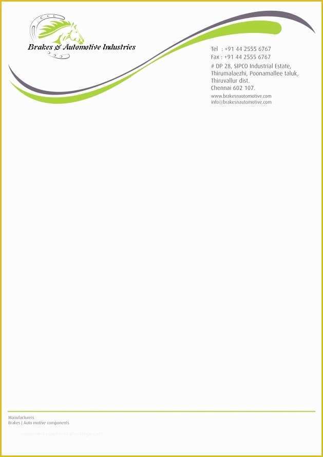 Headed Paper Template Letter Headed Paper Design Templates Cakeb 