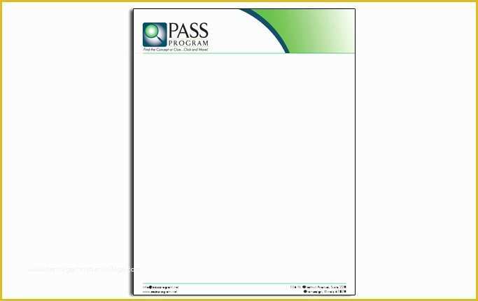 Free Letter Headed Paper Templates Download Of Sample Letterhead Design