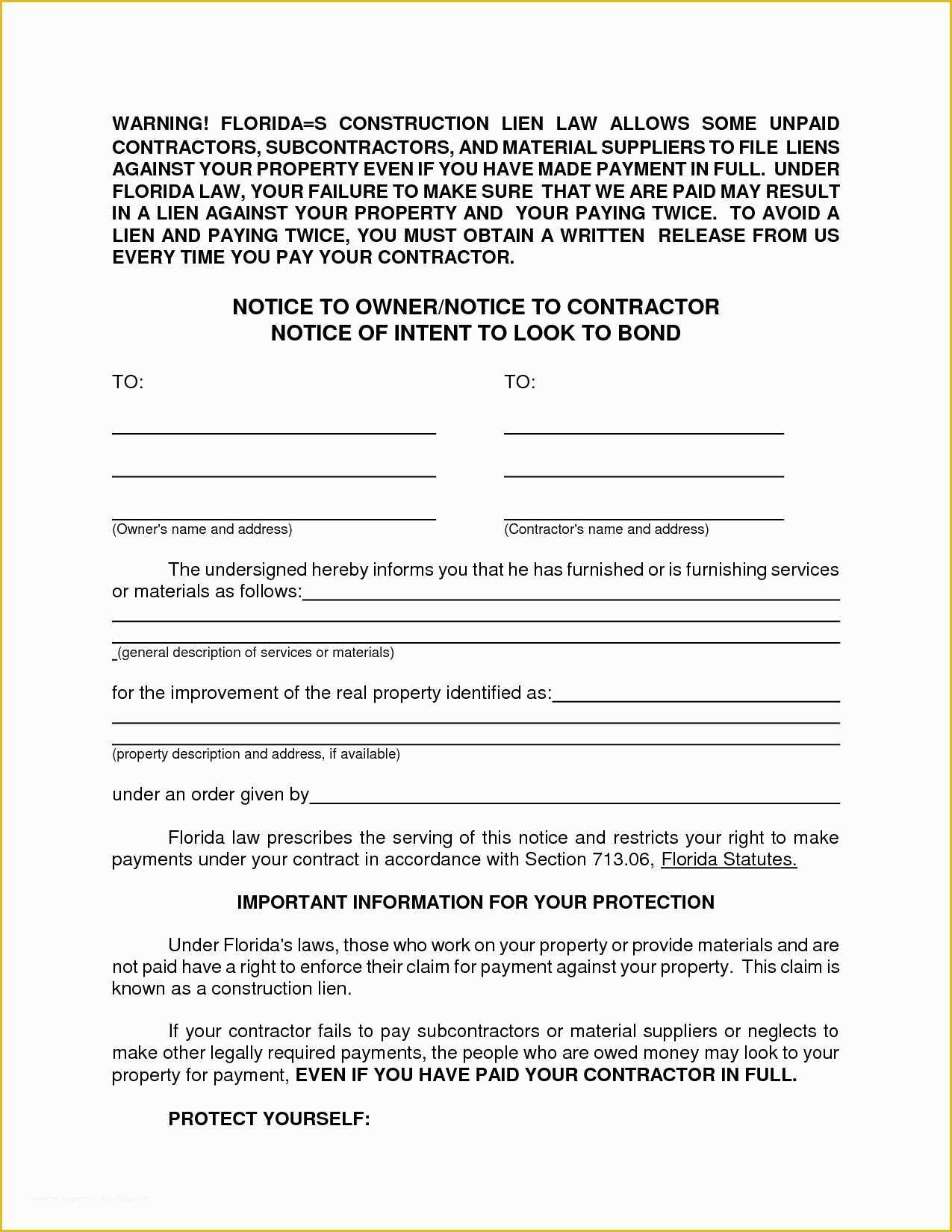 Free Letter Of Intent to Sue Template Of Letter Intent to File A Lien Template Examples