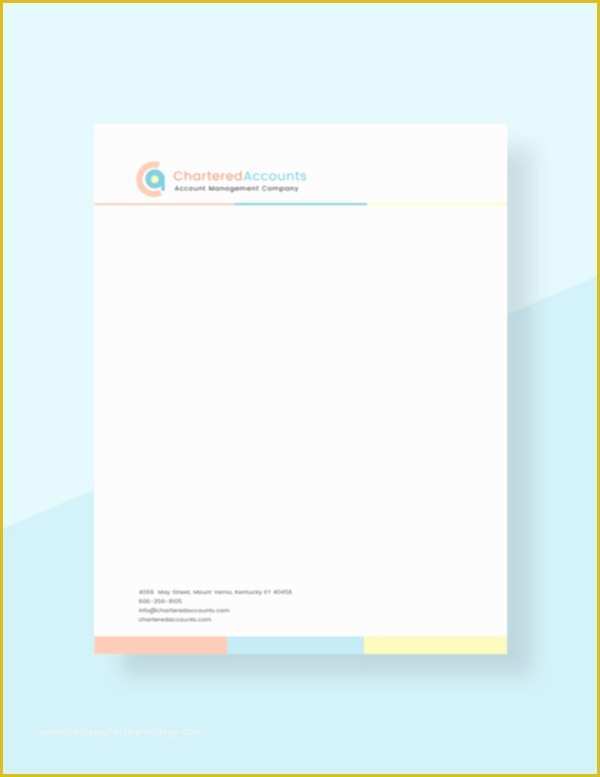 Free Letterhead Templates Of 38 Free Download Letterhead Templates In Microsoft Word