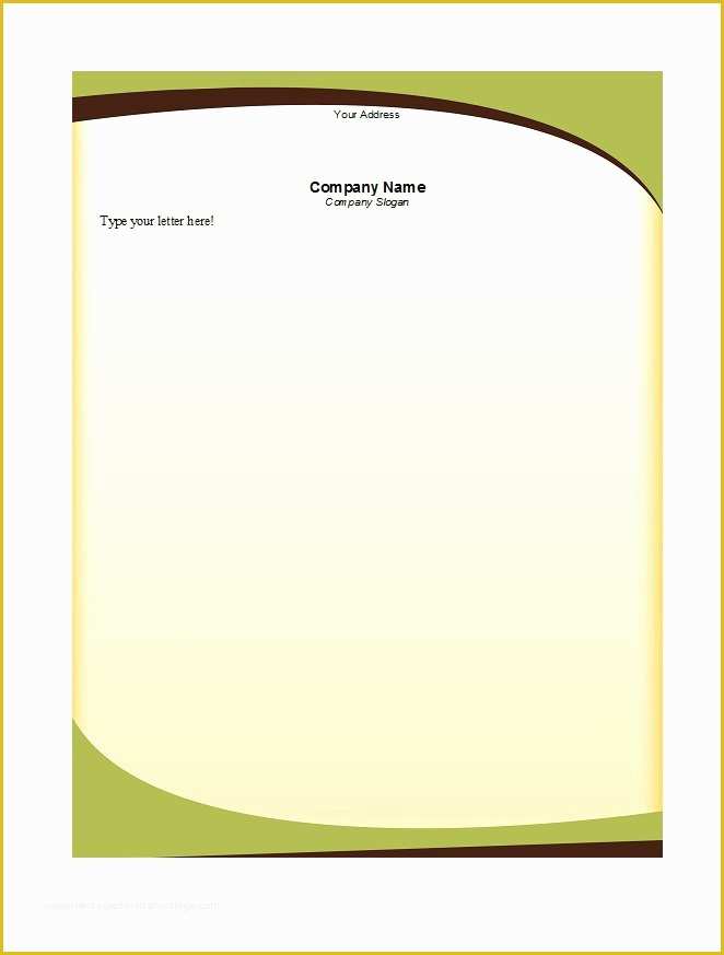 Free Letterhead Templates Of 46 Free Letterhead Templates & Examples Free Template