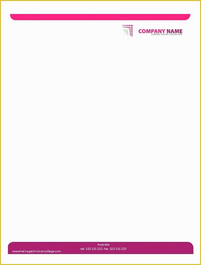 Free Letterhead Templates Of 46 Free Letterhead Templates & Examples Free Template