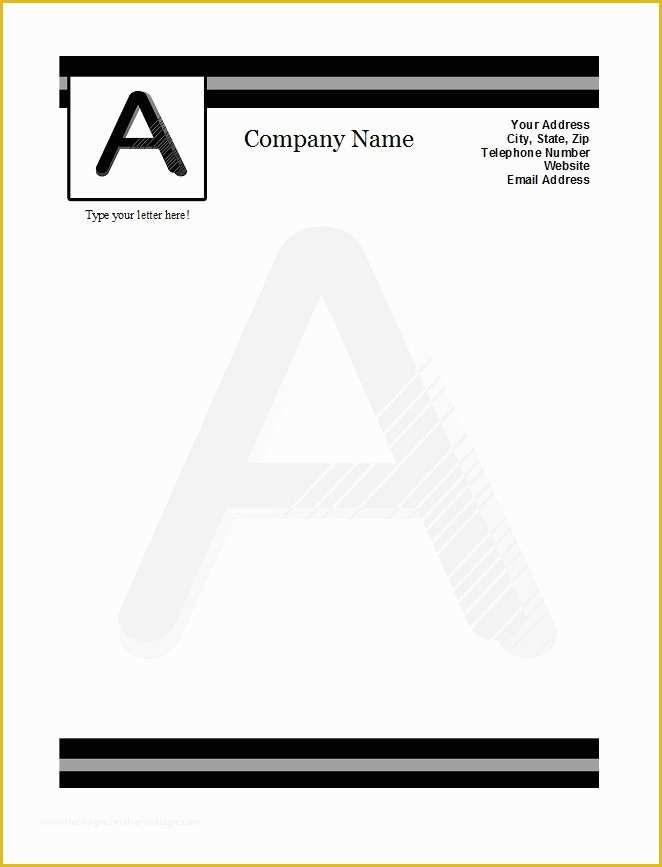Free Letterhead Templates Of 46 Free Letterhead Templates &amp; Examples Free Template
