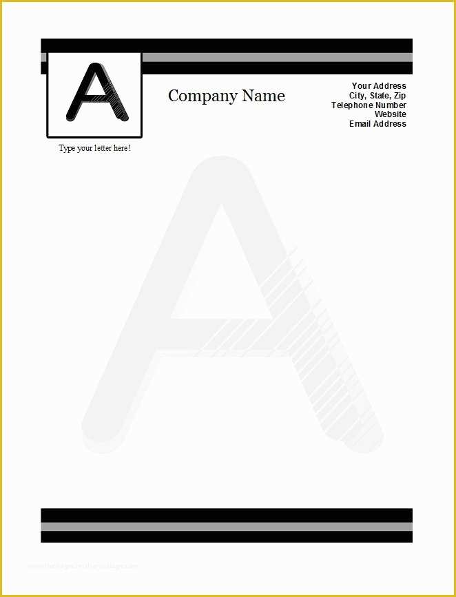 Free Letterhead Templates Of 46 Free Letterhead Templates & Examples Free Template